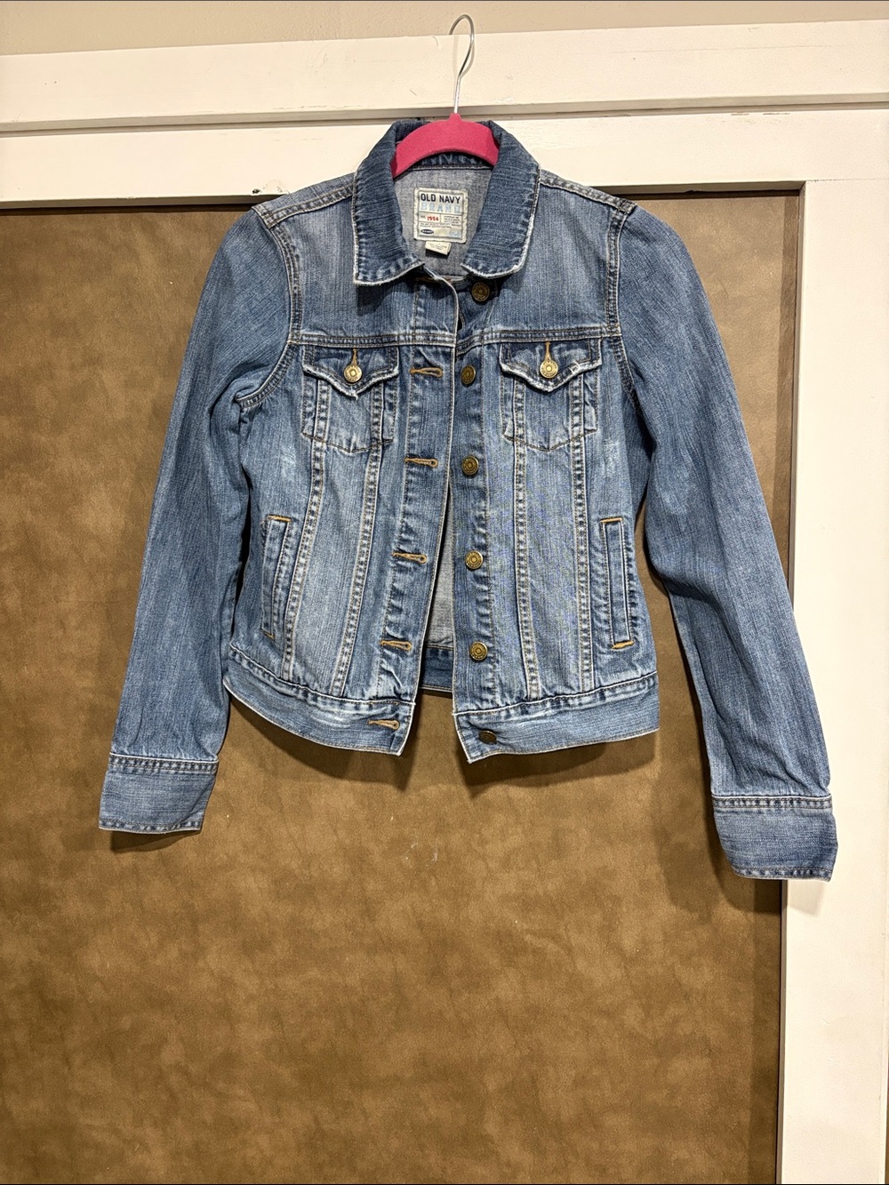 Old Navy Denim Jacket in Light Blue Wash